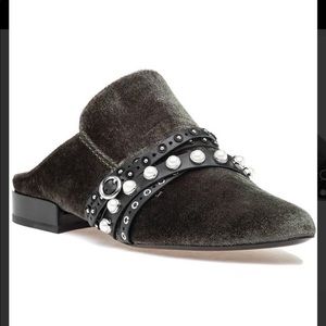 Phillip Lim NWT Taupe Embellished Mules BRAND NEW